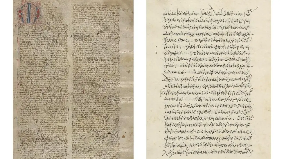 Manuscritos latino y griego que se conservan en la Universidad de Pensilvania.