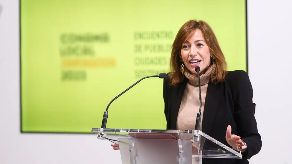 La concejala de Servicios Públicos del Ayuntamiento de Zaragoza, Natalia Chueca.
