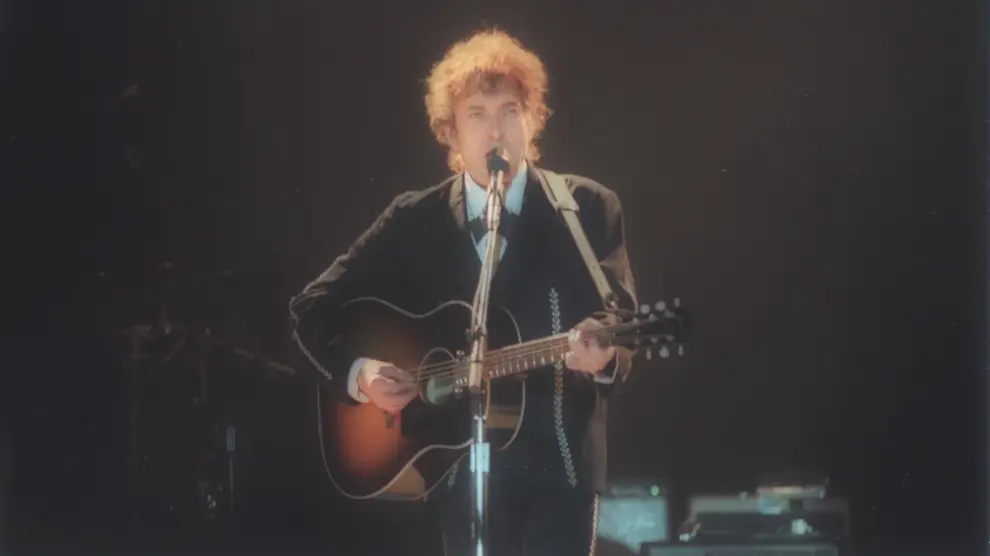 Bob Dylan en Zaragoza en 1999.