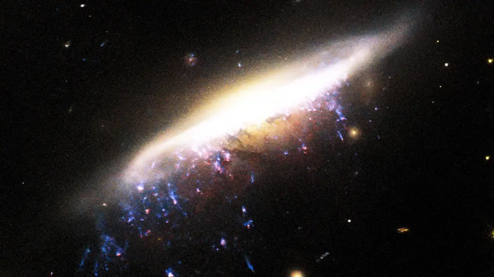 La imagen tomada por Hubble.
