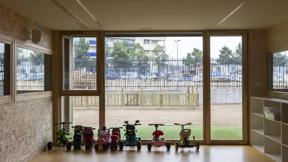 La nueva escuela infantil de Parque Venecia, preparada para recibir a sus primeros alumnos