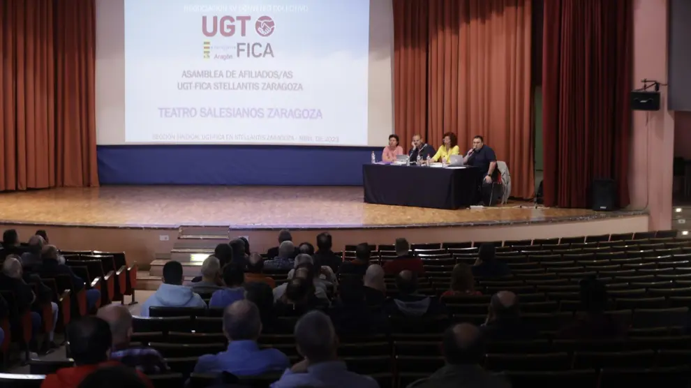 Asamblea de afiliados de UGT ha decidido apoyar el convenio presentado por la dirección de Stellantis.