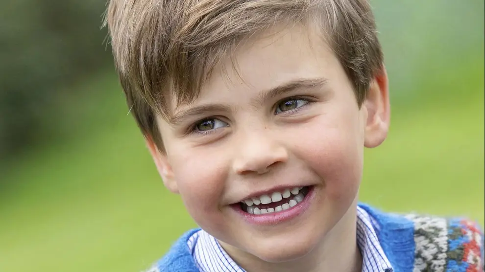 El príncipe Luis cumple 5 años