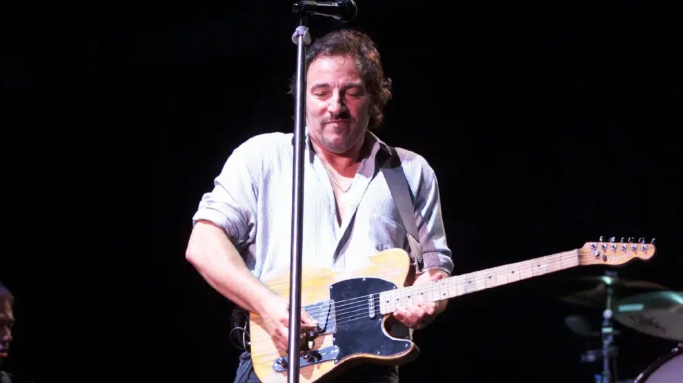 Bruce Springsteen, en 1999 en La Romareda.