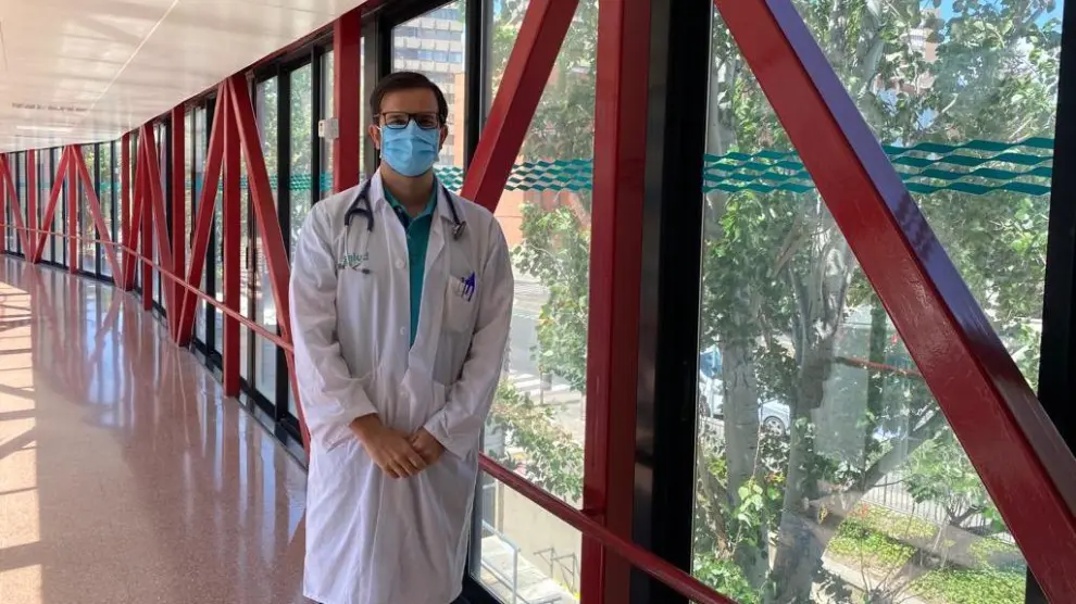 Pablo Revilla, cardiólogo especializado en el Hospital Lozano Blesa.