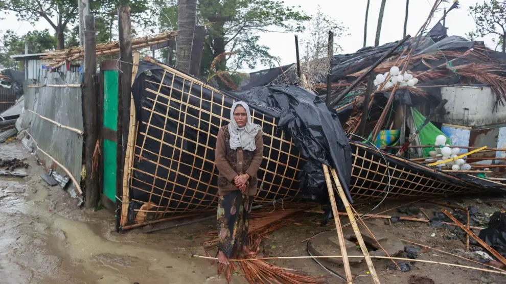 El ciclón Mocha deja devastación Bangladesh y Birmania.
