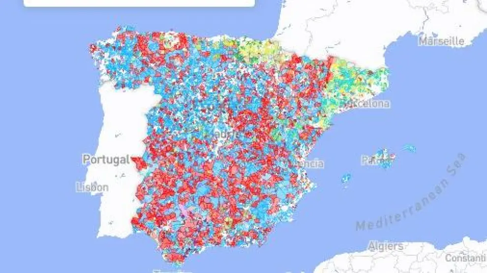 Mapa interactivo para saber qué se ha votado en los municipios y calles de España.