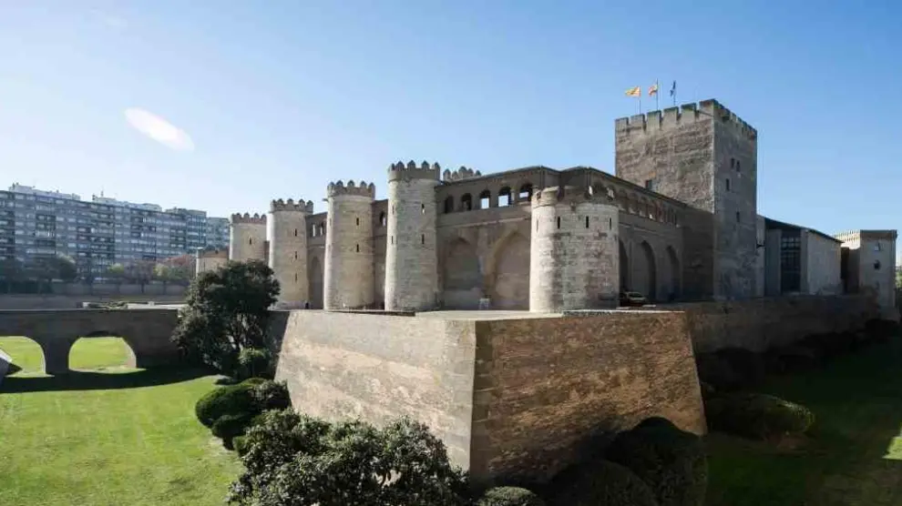 El Palacio de la Aljafería de Zaragoza, uno de los monumentos más bonitos de Aragón