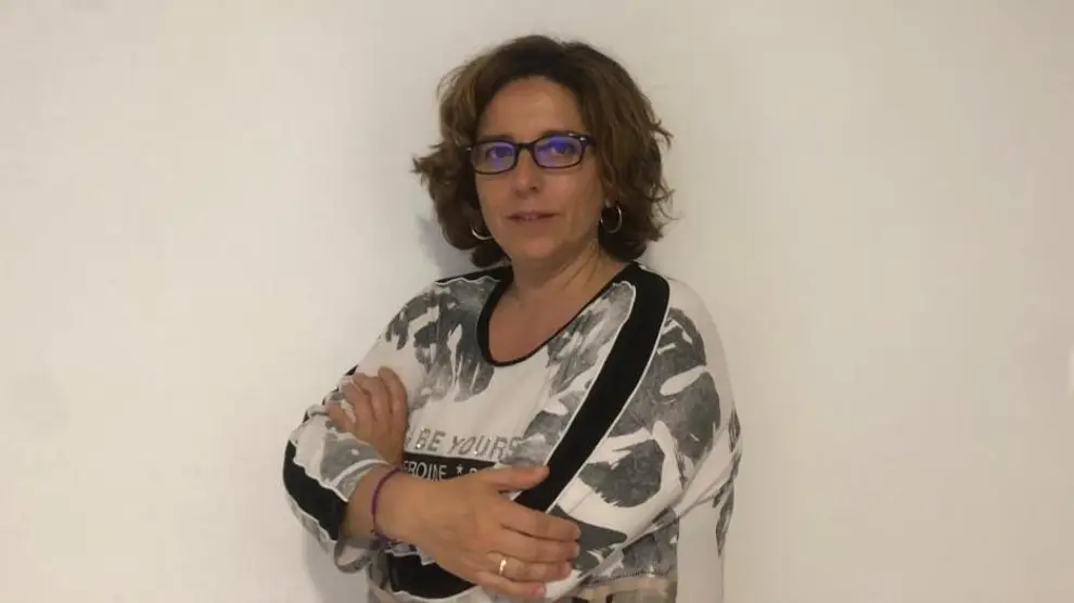 María Pilar Villanueva, secretaria de cuatro ayuntamientos en Teruel.