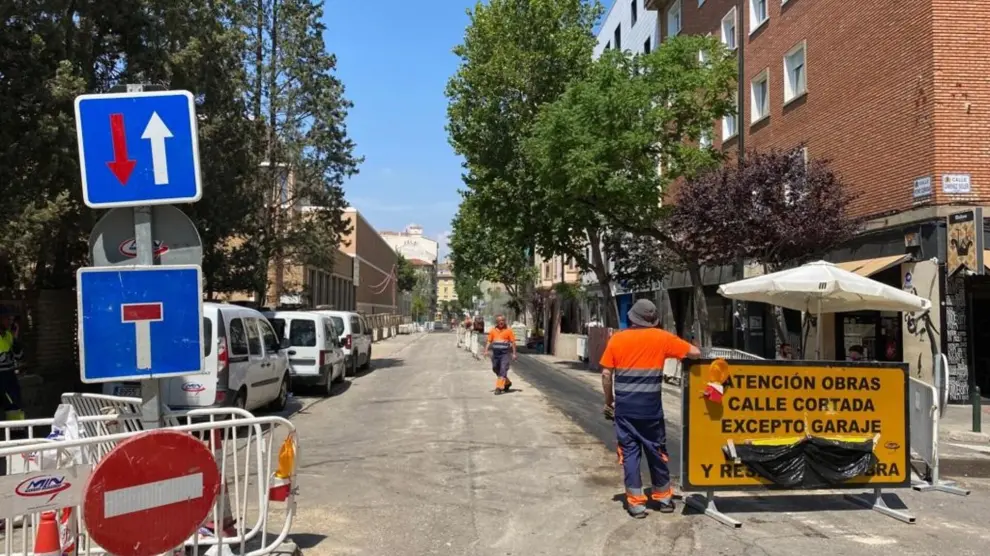 04/06/2023 La segunda fase de obras de renovación de tuberías en la calle Pedro Cerbuna comienza este lunes. POLITICA AYUNTAMIENTO DE ZARAGOZA
