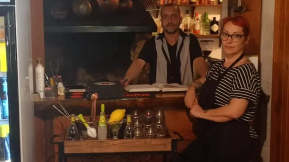 Pilar Acín y Roberto Núñez, del restaurante Casa Tous de Benasque.