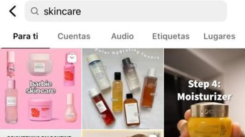 En Instagram y Tik Tok existen miles de vídeos y publicaciones sobre 'skincare'.