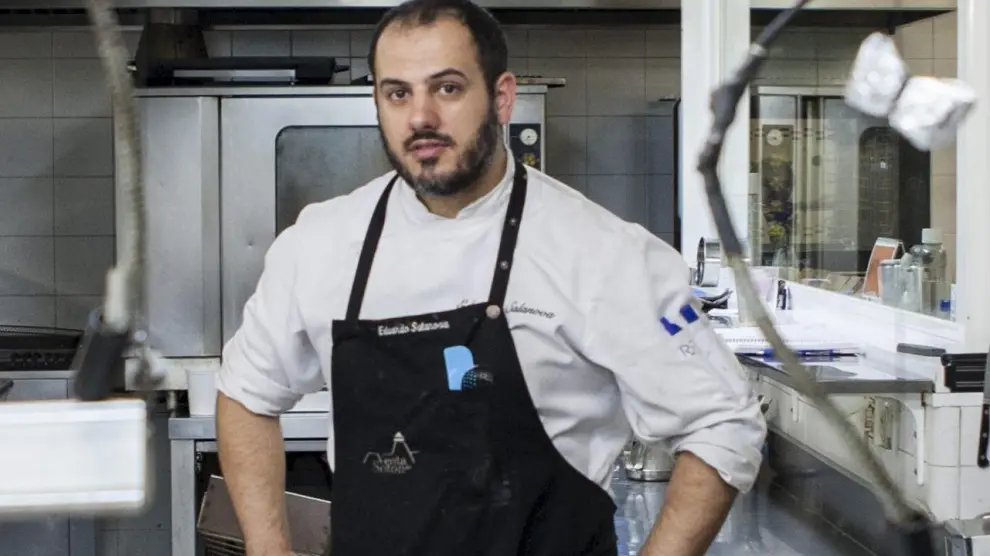 El chef Eduardo Salanova, con una Estrella Michelín, es el pregonero de las fiestas de su localidad natal.
