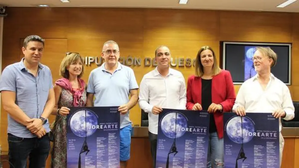 Presentación del programa 'Jorearte' en la Diputación provincial