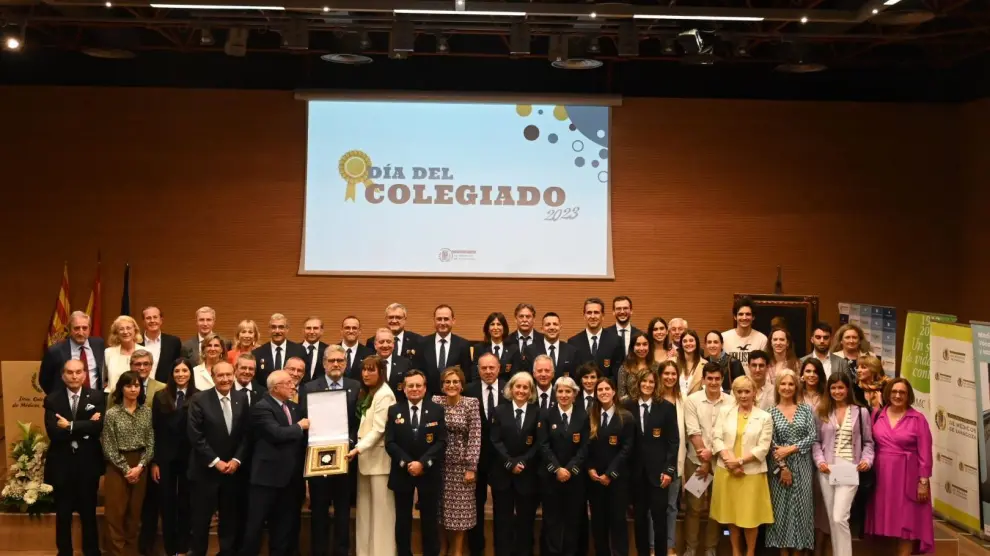 El Colegio de Médicos de Zaragoza celebró el Día del Colegiado, el pasado mes de mayo.