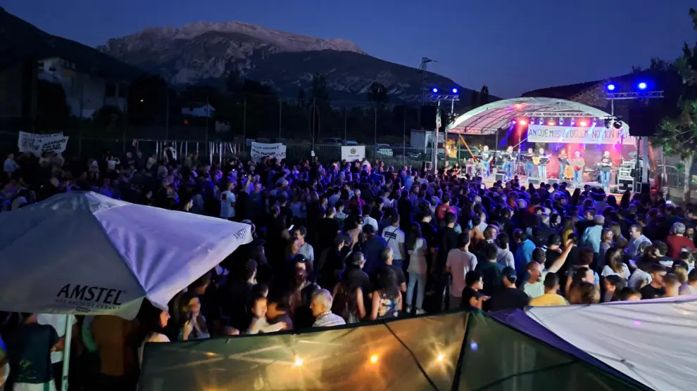 El festival reunió a un millar de personas en Campo, en la comarca de la Ribagorza.