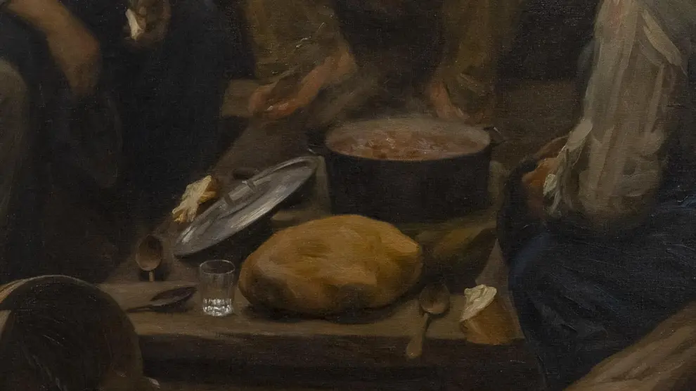 ‘El pan nuestro de cada día’, en el Museo de Zaragoza.