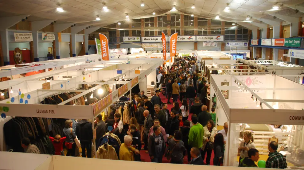 Expo Caspe ocupa una superficie de 15.000 metros cuadrados.