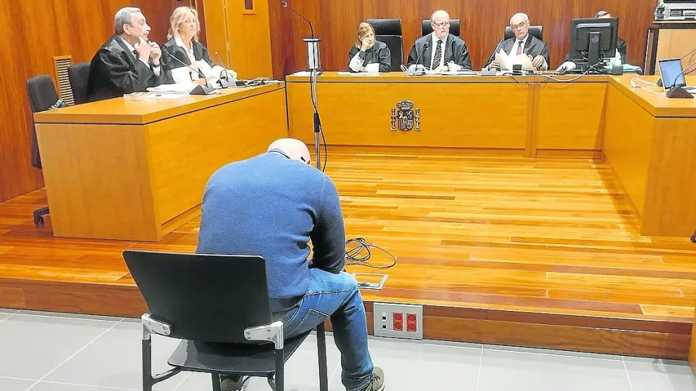 El juicio se celebró este martes en la Audiencia de Zaragoza.