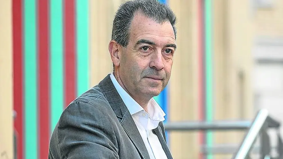 Carmelo Pérez, en la sede de la Famcp.