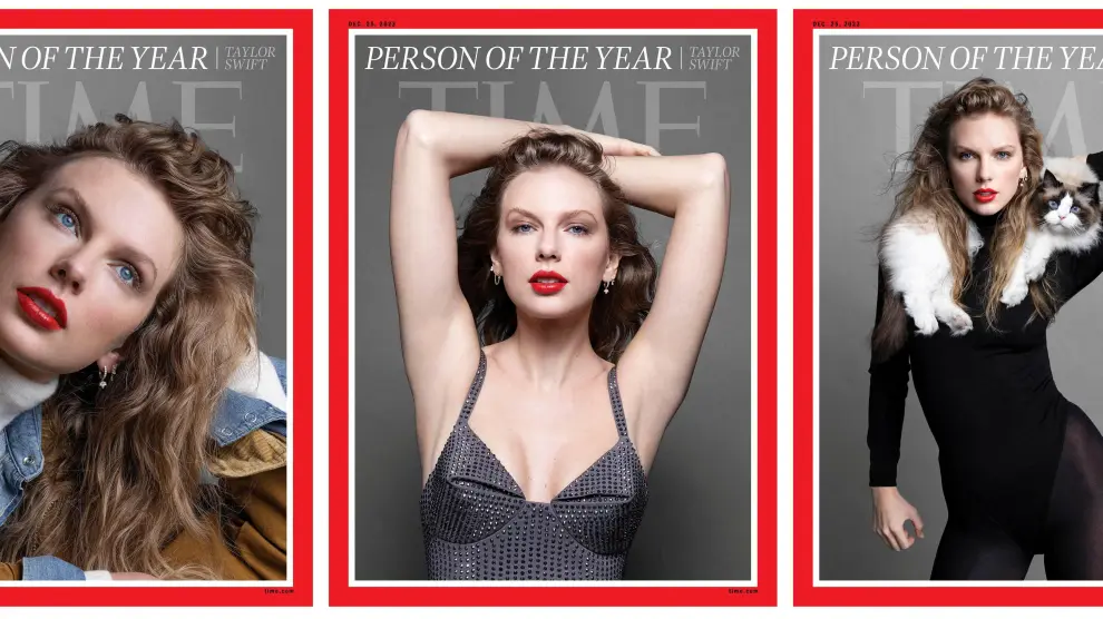 Taylor Swift, Persona del Año en la portada de la revista Time.