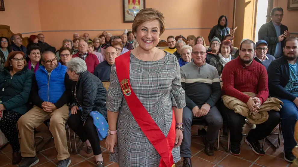 Pilar Marco vuelve a ser elegida alcaldesa de Alhama de Aragón
