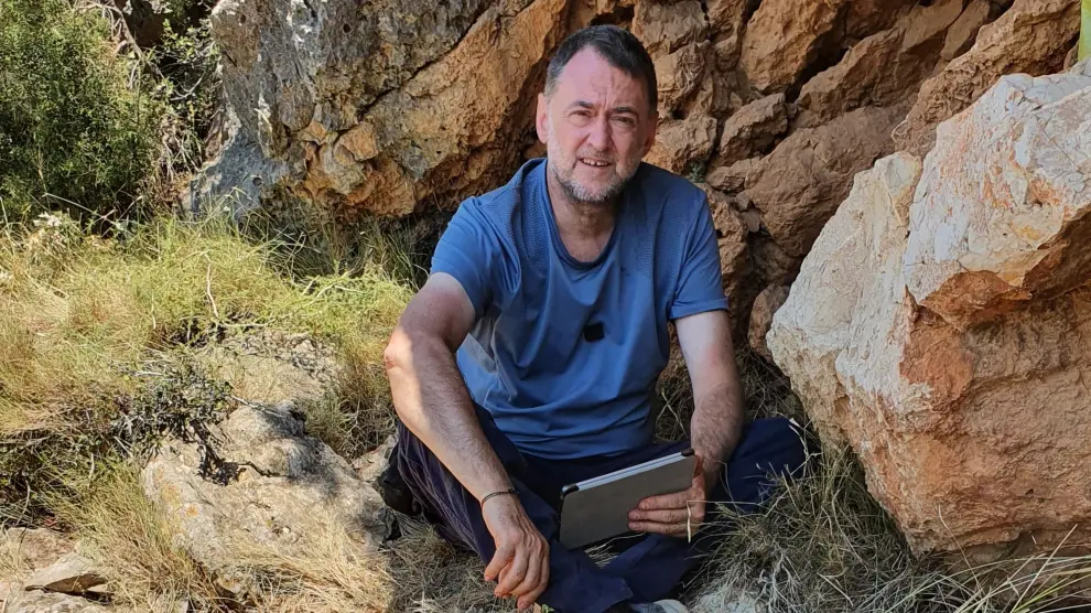 Carlos Mazo, profesor de la Universidad de Zaragoza y especialista en el hombre de Neandertal.