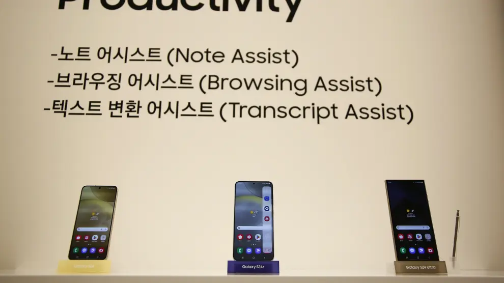 Nuevos teléfonos S24 de Samsung