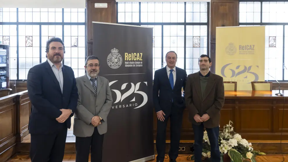 Presentación del programa de actos del 625 aniversario del Colegio de Abogados de Zaragoza