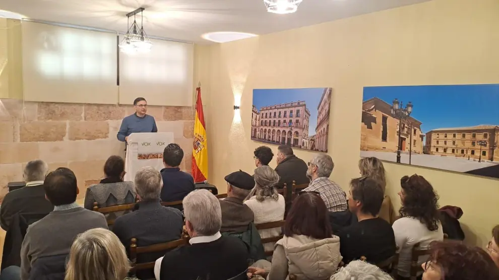 Asamblea provincial de Vox Huesca.