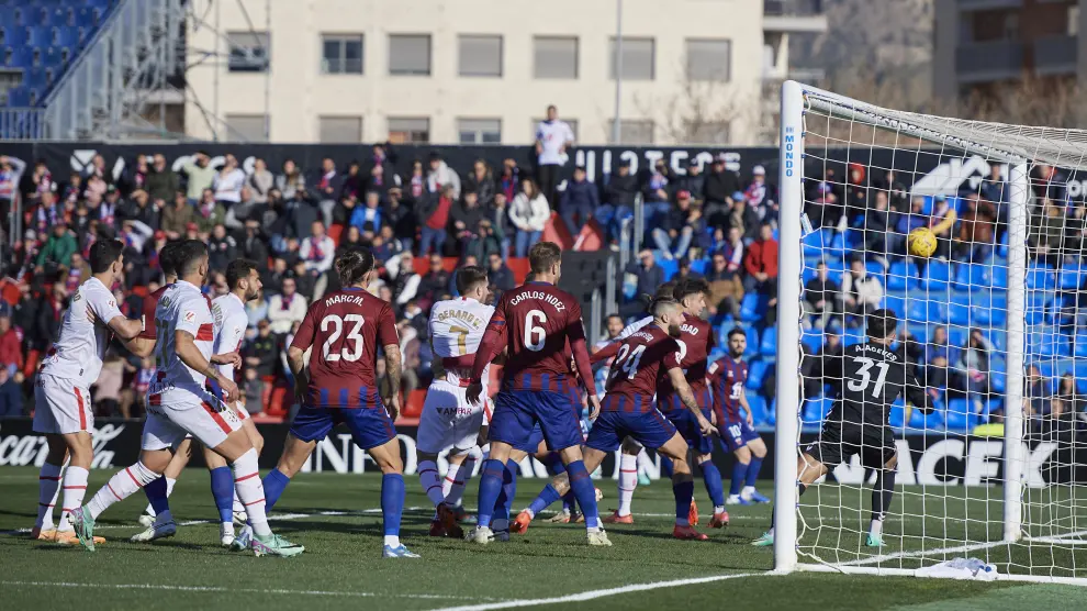 Partido Eldense-SD Huesca, de la jornada 26 de Segunda División