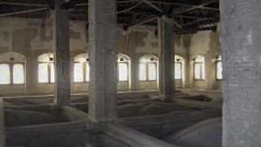 Imagen del interior de la planta superior de la Lonja.