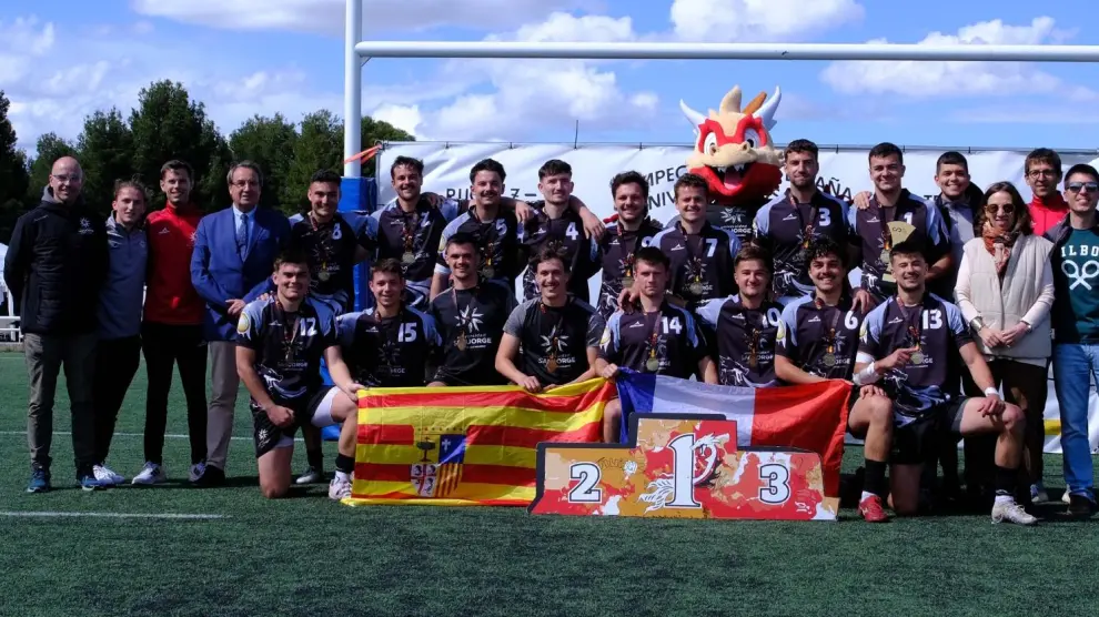 La Universidad San Jorge consigue el oro en los Campeonatos de España Universitarios de Rugby