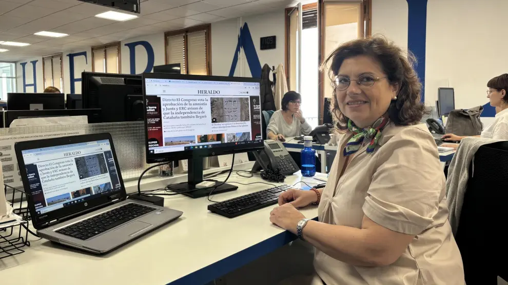 María Teresa Gómez Latorre, presidenta del Colegio de Gestores Administrativos de Aragón y La Rioja