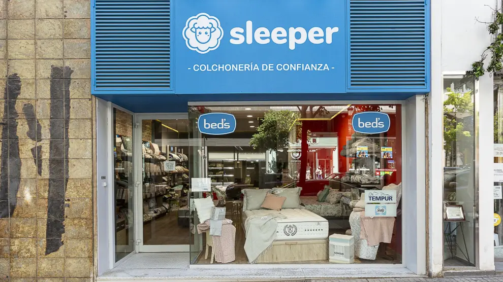 Sleeper cuenta con cuatro tiendas físicas en Zaragoza, una de ellas en la C/León XIII.