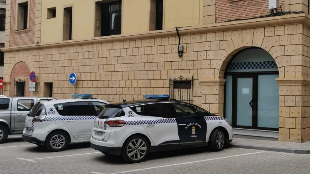 Instalaciones de la Policía Local de Fraga.