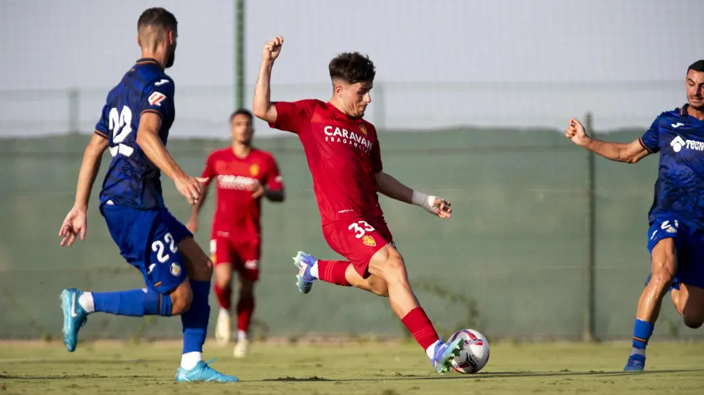 REAL ZARAGOZA vs GETAFE CF, Summer preseason friendly match, at La Finca Golf, Alicante July 31, 2024