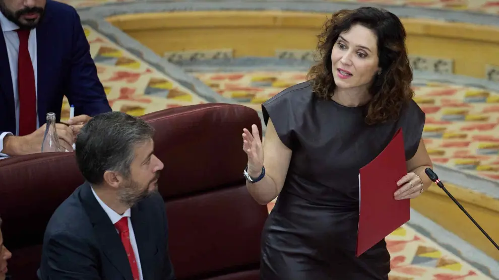 Ayuso carga contra el fiscal general por obedecer las "obsesiones" de Sánchez: "Son unos mafiosos y estalinistas"