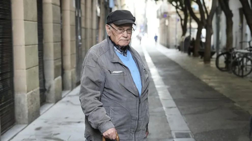El último maqui vivo de España, Joan Busquets, que estuvo más de 20 años encarcelado por el franquismo.