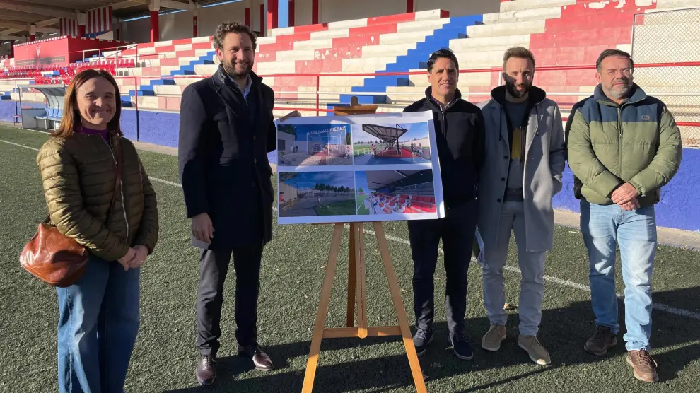 Campo de fútbol Isidro Calderón - Fútbol a Monzón