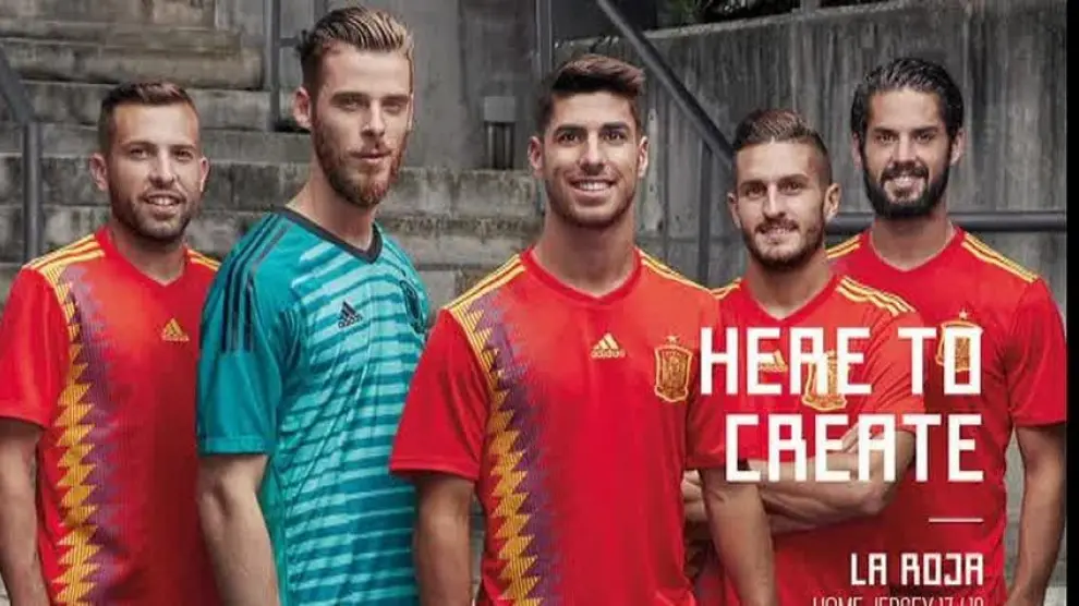 La nueva camiseta de la Selección española de fútbol desata la polémica