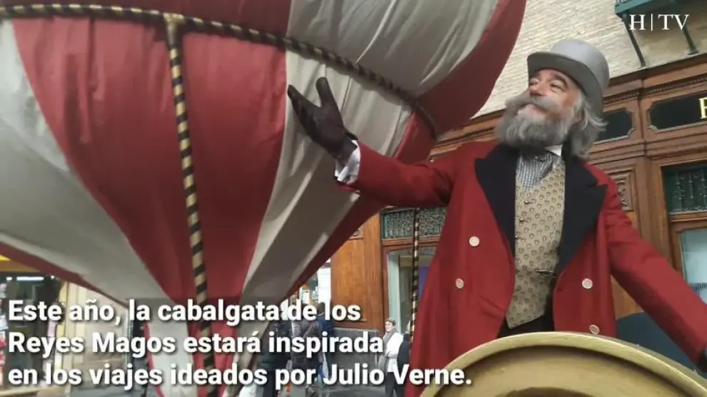 Los personajes de Julio Verne inundarán la cabalgata de Reyes