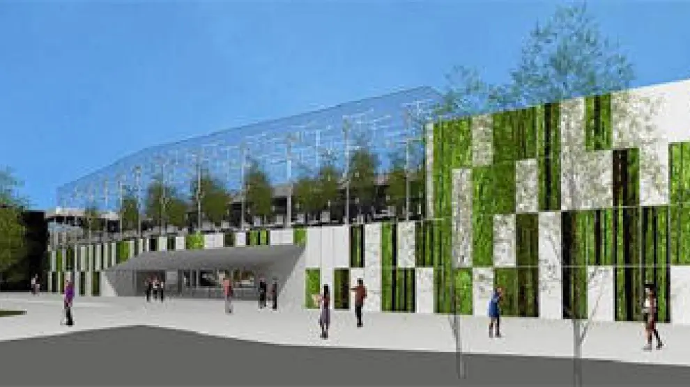 Simulación infográfica del centro comercial Parque Turia, el proyecto en fase más avanzada de tramitación