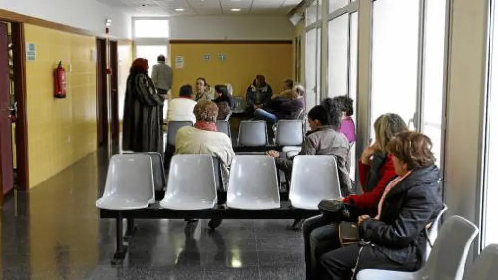Imagen de un centro de salud oscense, la provincia que más casos registra actualmente