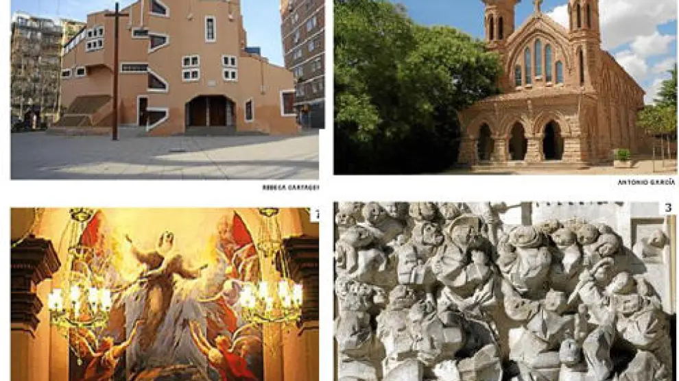 Algunos ejemplos del arte religioso contemporáneo aragonés