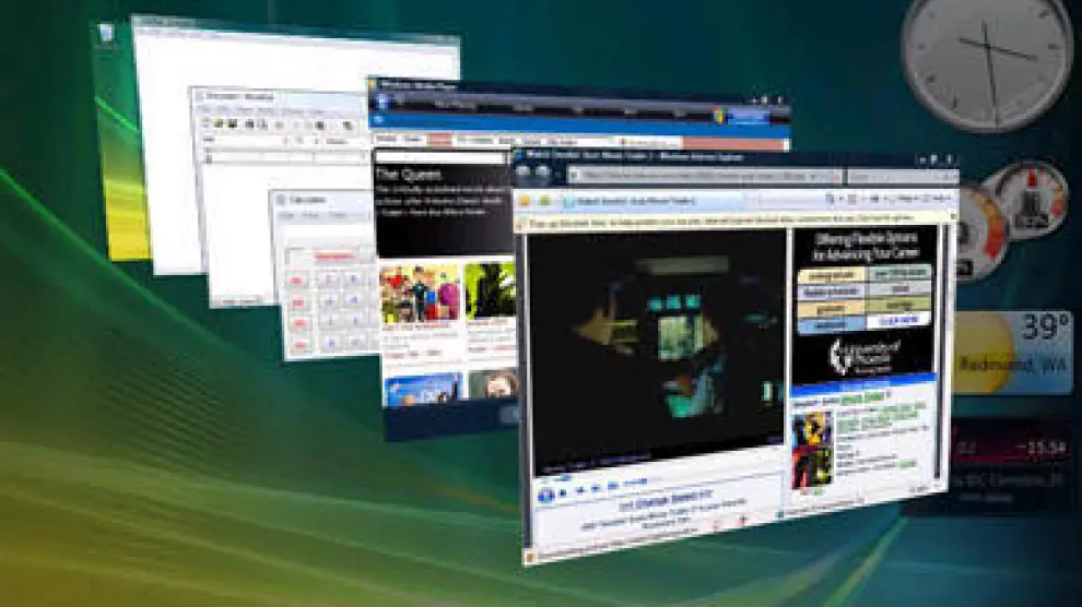 Imagen del sistema operativo Windows Vista