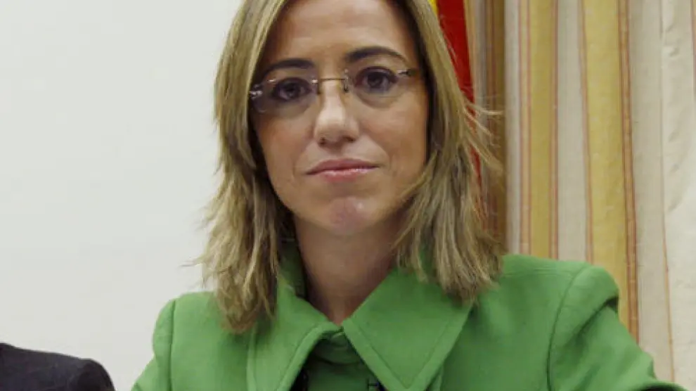 La ministra de Defensa, Carme Chacón