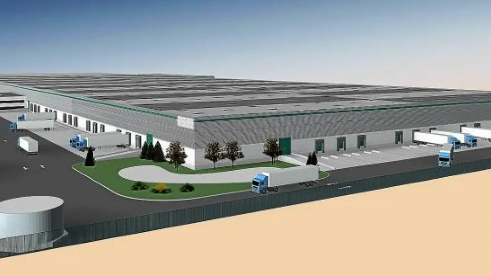 Imagen virtual de las nuevas instalaciones que el grupo BSH utilizará en Pla-Za.