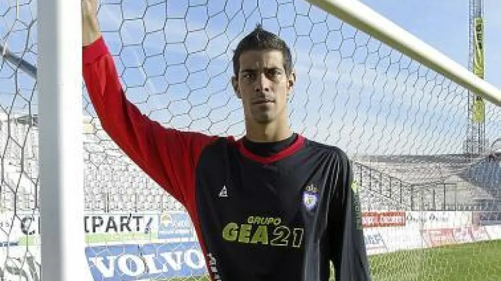 Dani Hernández, nuevo portero del Huesca.