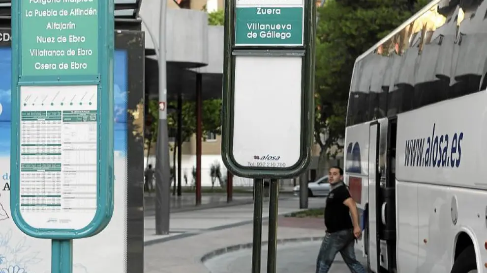 La tarjeta se podrá utilizar en todas las líneas de autobús del entorno metropolitano que llegan a Zaragoza.